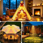 Cascading LED Christmas Tree Lights