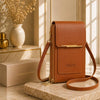 Bolso Bandolera de Piel para Móvil