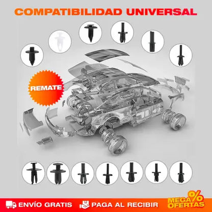 KIT PROFESIONAL DE PINES Y HERRAMIENTAS AUTOMOTRICES paga 400 PCS llevate 620 PCS