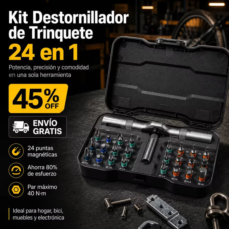 FixPro 24® La herramienta 24 en 1 que cabe en tu bolsillo… ¡y resuelve todo!🛠️