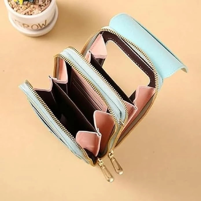 Bolso Bandolera de Piel para Móvil