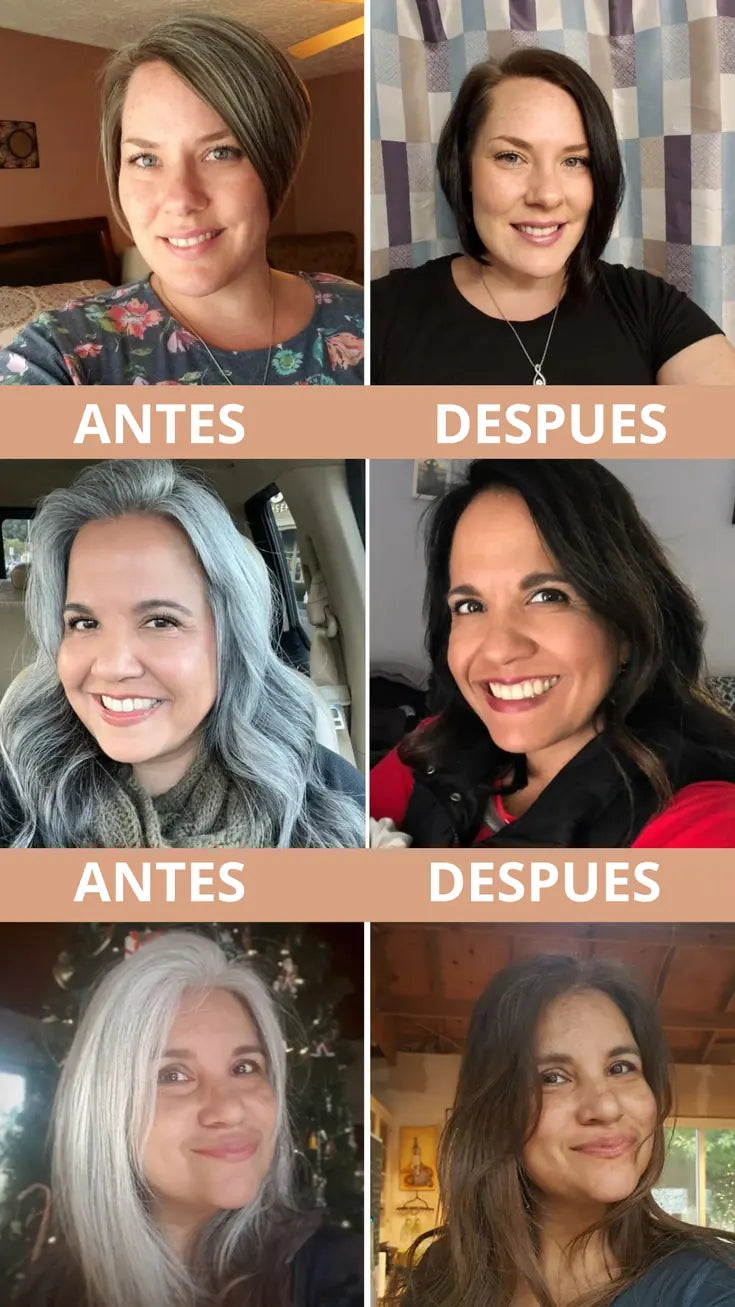 canas collage antes despues