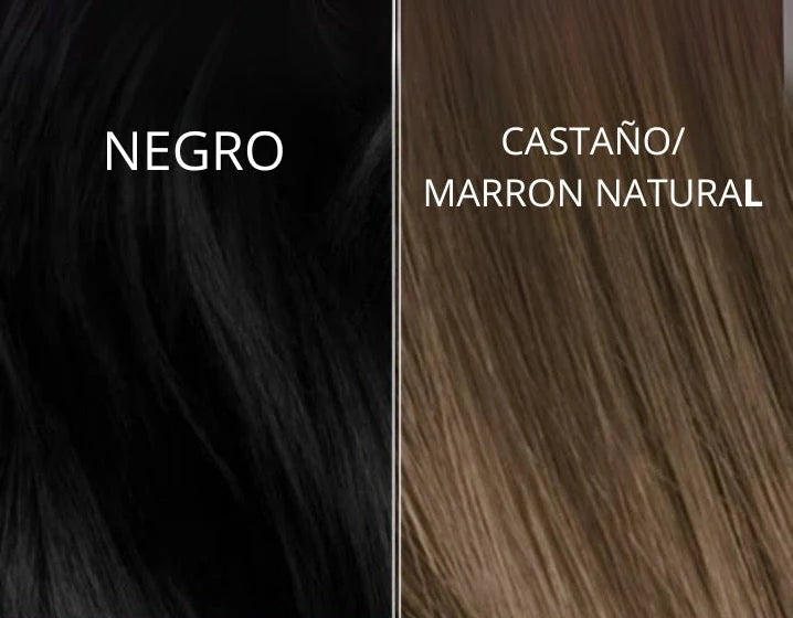 canas tonos negro castano