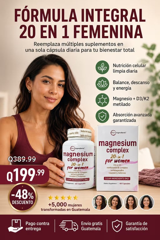 magenesio women 20 en 1