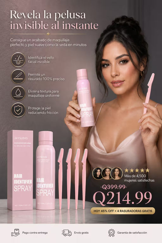 Spray Identificador De Vello Facial