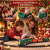 Tren Navideño Colgante con Luces y Sonido