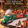 Tren Navideño Colgante con Luces y Sonido