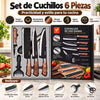 Juego Cuchillos Cocina Acero Inoxidable