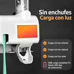 Portacepillos de Dientes Ultravioleta con Dispensador