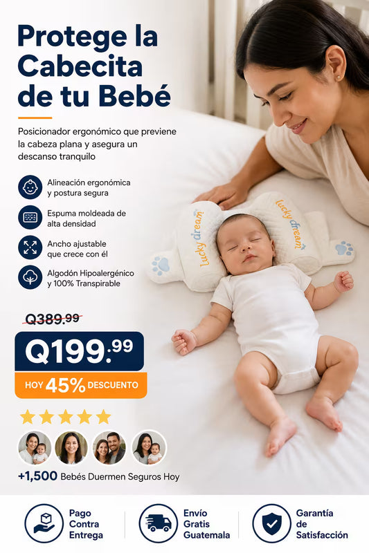 Almohada regulable bebe