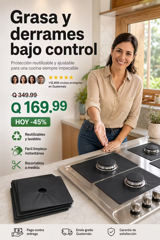 Protector de cosina pack 4