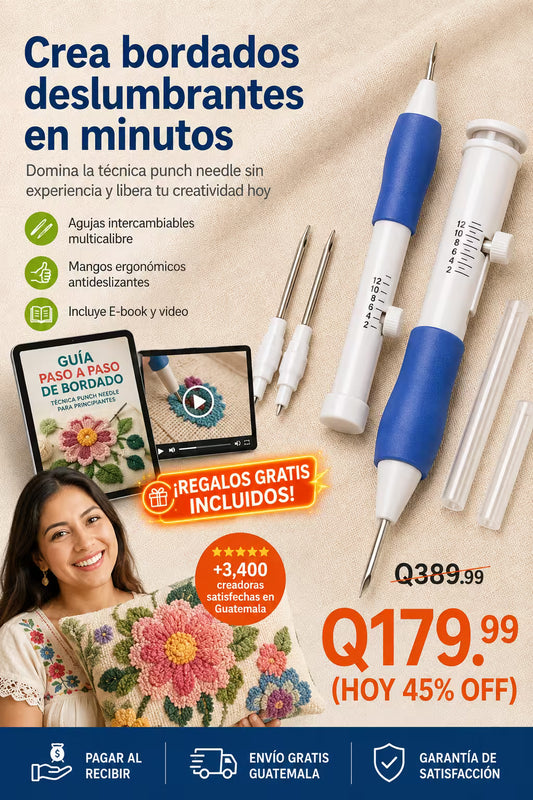 Aguja Magica De Bordado