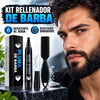 Kit Rellenador de Barba Resistente al Agua