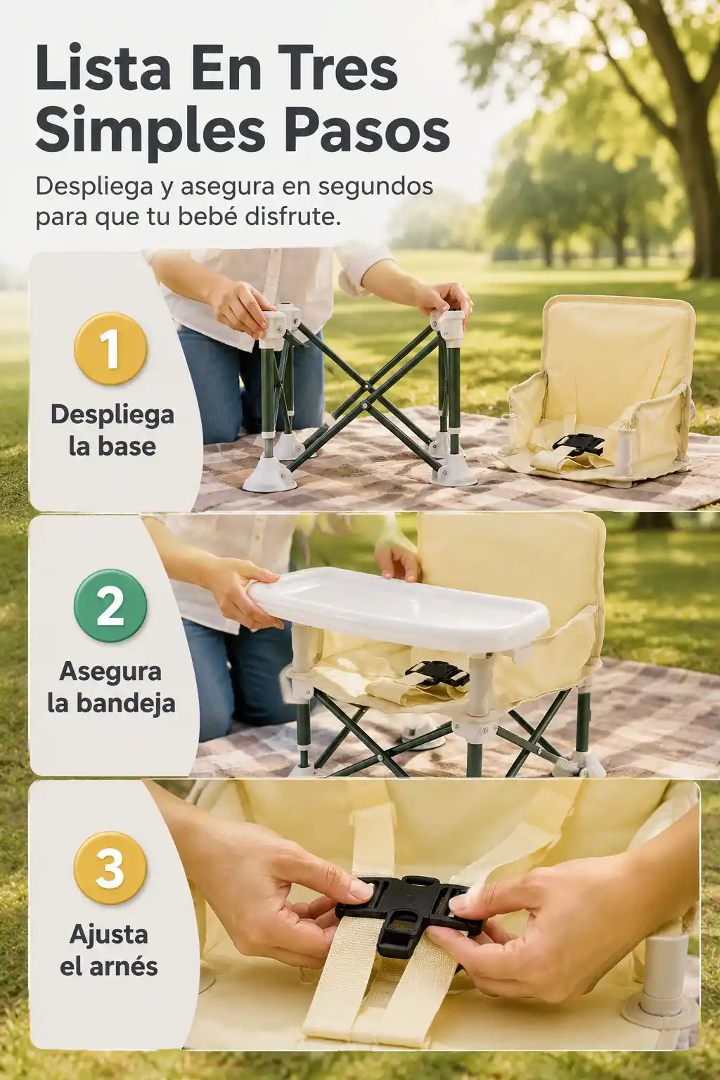 Silla de Comedor Para Bebe 5