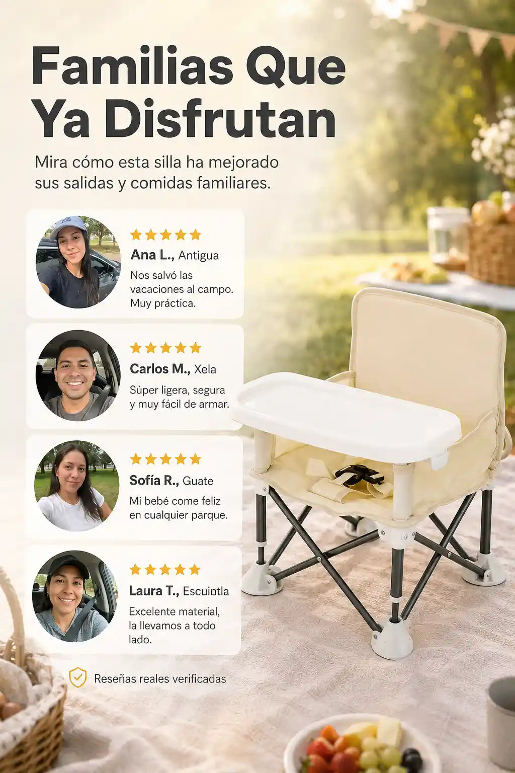 Silla de Comedor Para Bebe 10